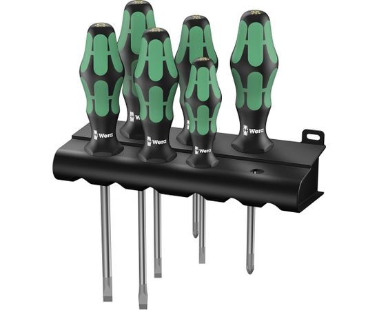 Wera Screwdriver Set 334/335/6 Rack