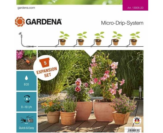 Gardena Micro-Drip-System Planztöpfe set for expansion (13005)