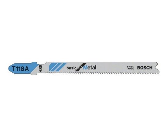 Bosch Jigsaw blade T118 A - 5 pieces