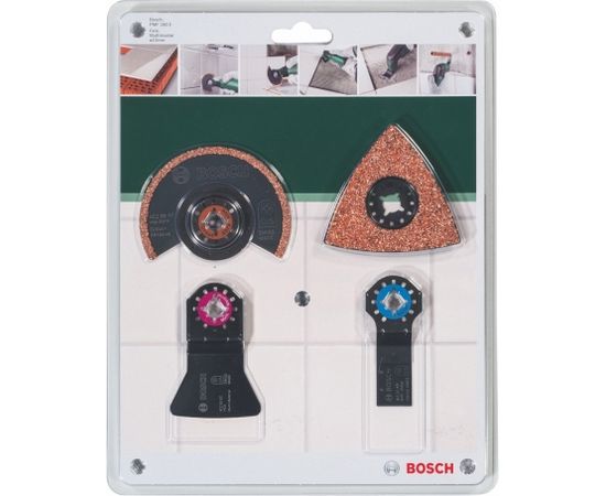 Bosch set segment blades - 4 parts