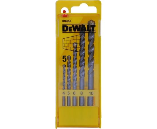 Dewalt Concrete drill - set 5 pieces