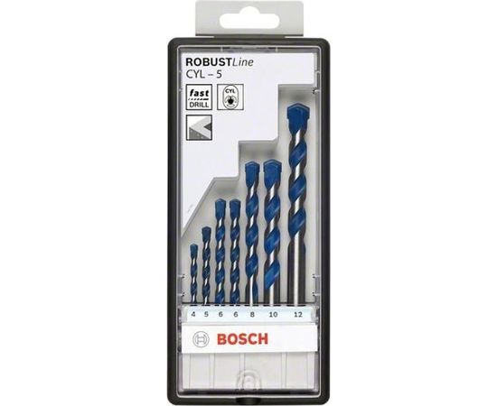 Bosch Concrete drill Set CYL-5 7 pieces