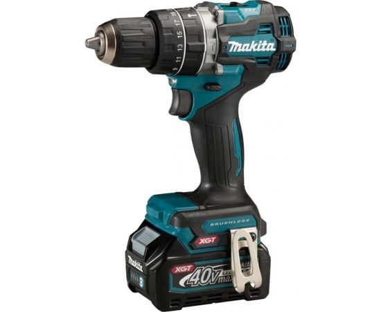 Makita Cordless impact drill HP002GA202 XGT, 40V (blue/black, 2x Li-Ion XGT battery 2.0Ah, MAKPAC)