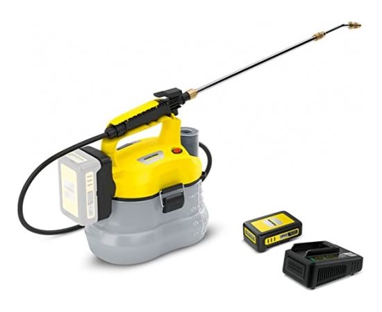 Kärcher Cordless pressure sprayer PSU 4-18 (yellow/grey, without battery and charger)