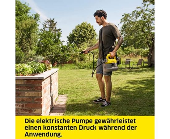 Kärcher Cordless pressure sprayer PSU 4-18 (yellow/grey, without battery and charger)