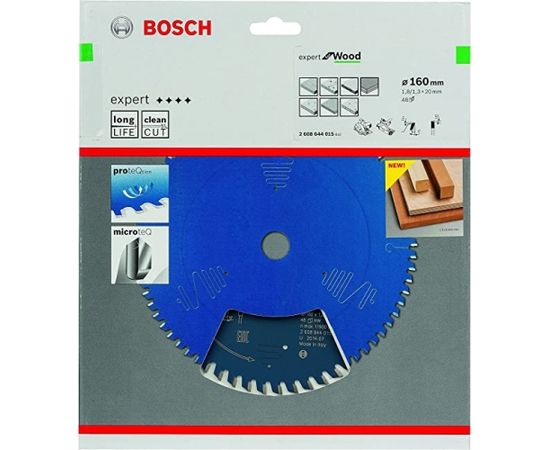 Bosch Circular saw blade Expert for Wood,  160mm, 48T