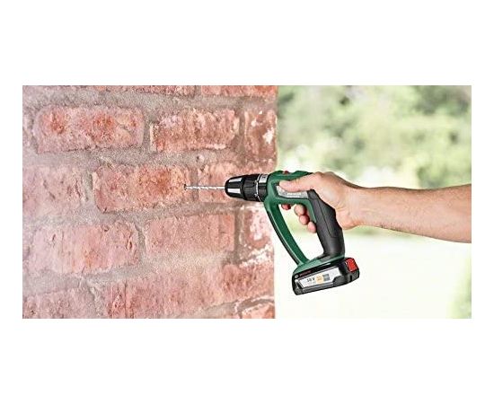 Bosch Cordless Impact Drill PSB 18 LI-2 Ergonomic, 18V (green/black, Li-Ion battery 2.5Ah)