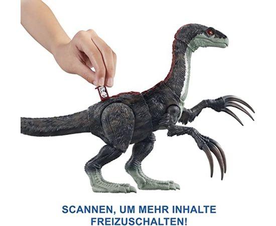 Mattel Jurassic World Sound Slashin Therizinosaurus Mini-Play Figure