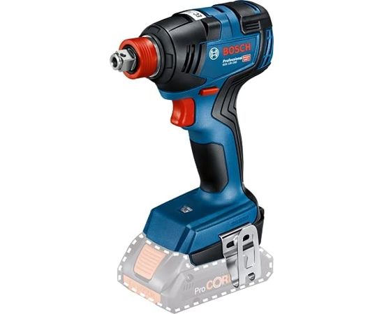 Bosch Cordless impact wrench GDX 18V-200 Professional solo, 18V (blue/black, without battery and charger, L-BOXX)