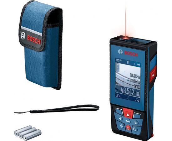 Bosch Laser rangefinder GLM 100-25 C Professional (blue/black, range 100m, red laser line)