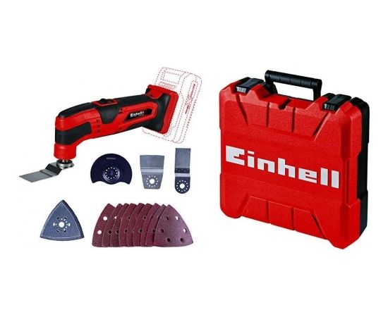 Einhell cordless multifunction tool TC-MG 18 Li-Solo, 18V, multifunction tool (red/black, without battery and charger)