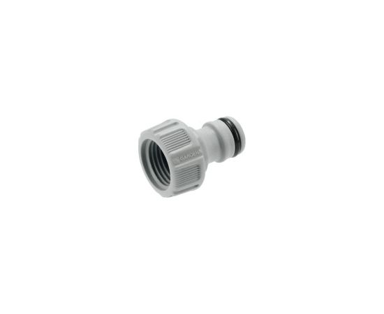GARDENA tap connector 21mm (G 1/2 ""), tap piece (grey)