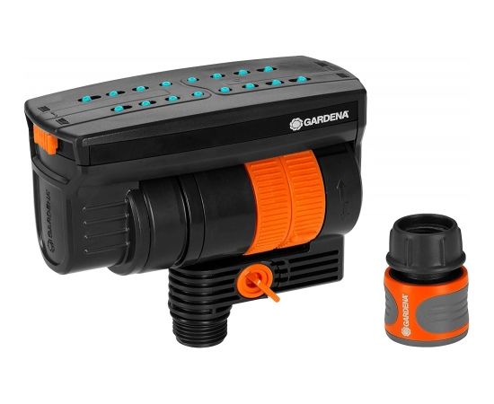 GARDENA Pipeline Square Sprinkler (black/orange)