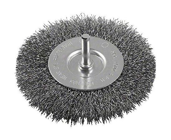 Bosch disc brush O 100mm, crimped wire (for drills)