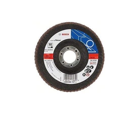 Bosch flap disc X551 Expert for Metal 125 mm (grit 60)