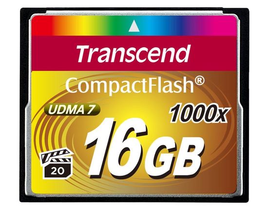 Transcend CF 16GB 120/160 CF1000X
