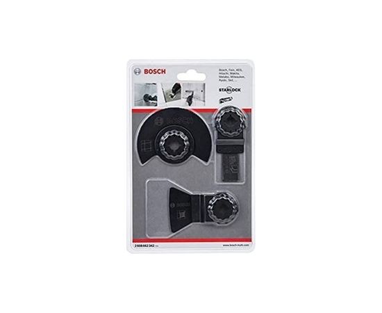 Bosch tile base set, 3-part, saw blade set