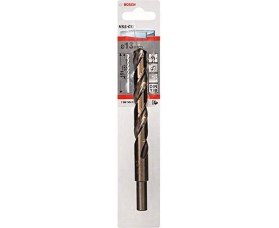 Bosch metal twist drill HSS-Co, DIN 338, O 13mm (working length 101mm)