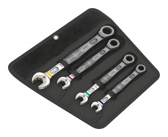 Wera 6000 Joker 4 Imperial Set 1 - combination ratchet spanner set, imperial