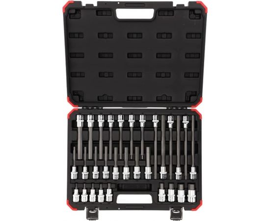 Gedore Red screwdriver socket set 1/2 hex 30 pieces - 3301573