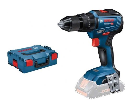 Bosch Cordless hammer drill 18V-55 solo (L) - 06019H5303