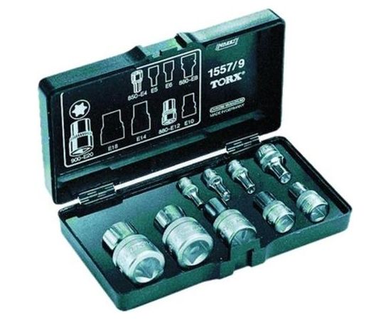 Hazet tool set TORX 1557/9 9 pcs