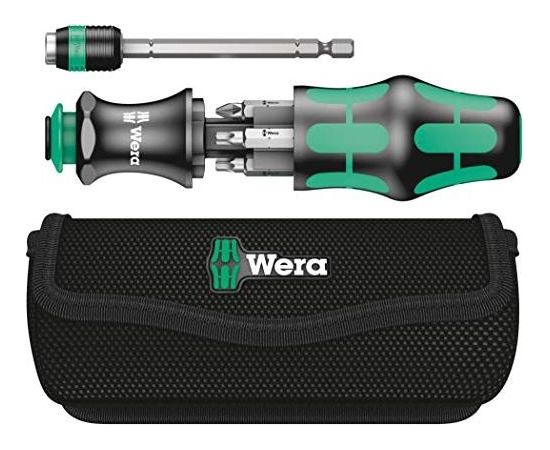 Wera Kraftform Kompakt 22 - Combination screwdriver with 6 bits with pocket
