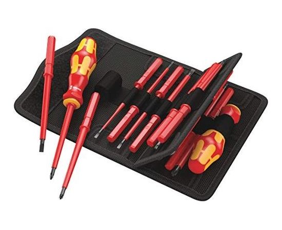 Wera Kraftform Kompakt VDE 17 Universal1 - Screwdriver set with interchangeable blades