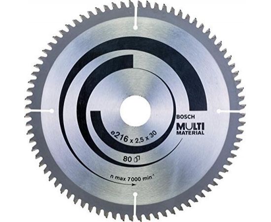 Bosch circular saw blade MM MU B 216x30-80 - 2608640447