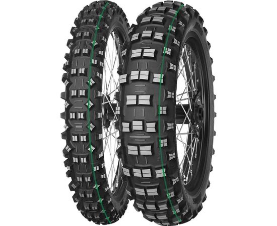 140/80-18 Mitas TERRA FORCE-EF 70R TT ENDURO COMPETITION Rear SUPER yellow