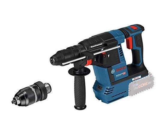 Bosch Cordless Rotary Hammer GBH 18 V-26 F Professional solo (blue / black, without battery and charger)