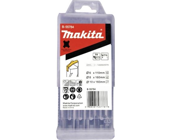 Makita SDS PLUS drill set B-55784