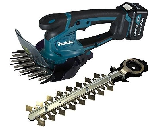 Makita cordless grass shears UM600DSMEX, 10,8Volt(blue / black, 2x Li-ion battery 4,0Ah)