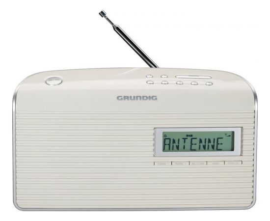 Grundig Music 7000, clock radio (white / silver, DAB +, FM, RDS)