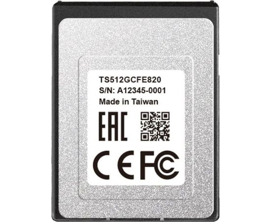 Transcend CFexpress 820 512 GB  (TS512GCFE820)