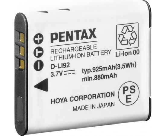 Pentax akumulators D-LI92