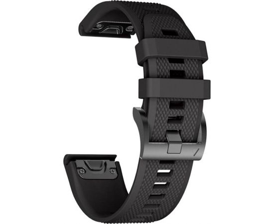 Tech-Protect watch strap Smooth Garmin fenix 5/6/6 Pro 22mm, black