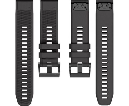 Tech-Protect watch strap Smooth Garmin fenix 5/6/6 Pro 22mm, black