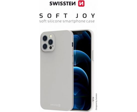 Swissten Soft Joy Silikona vāciņš priekš Apple iPhone 14 Plus Pelēks