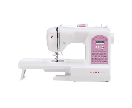 Singer STARLET 6699 White, Automatic threading