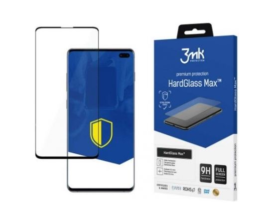 3MK  
       -  
       Galaxy S10 Plus Black HardGlass Max FingerPrint