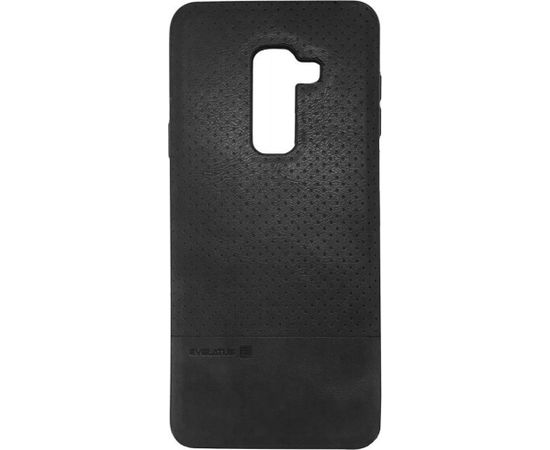 Evelatus  
       Samsung  
       A6 Plus 2018 TPU case 1 with metal plate (possible to use with magnet car holder) 
     Black