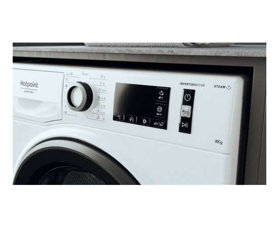 Hotpoint Ariston NM11 846 WS A EU N Veļas mašīna 9kg 1351rpm