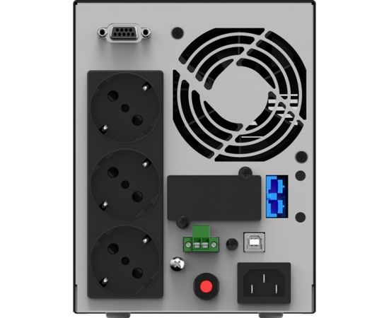 BlueWalker PowerWalker VFI 1000 AT, UPS (black, 3x protective contact)