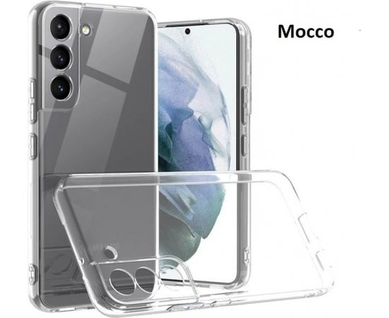 Mocco Ultra Back Case 1 mm Aizmugurējais Silikona Apvalks Priekš Samsung Galaxy S22 Plus 5G Caurspīdīgs