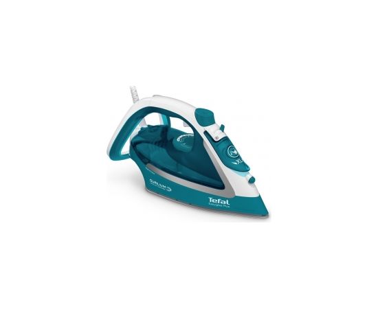 Tefal EasyGliss Plus FV5737 iron Dry & Steam iron Durilium soleplate 2500 W Turquoise, White