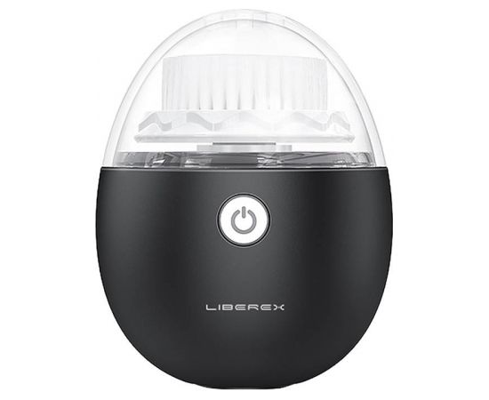 Liberex Egg Vibrant Facial Cleaning Brush (black)