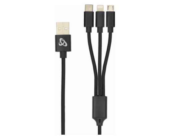 Sbox USB 2.0 8-pin/Type-C/Micro USB charging only 2.4A 1M BULK