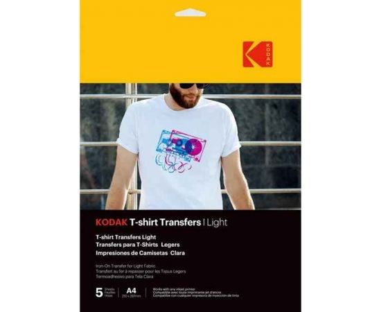 Kodak T-Shirt Transfers Light 5pcs (3510560)