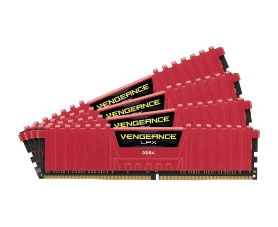Corsair DDR4 64GB 2133-13 Vengeance LPX Red Quad